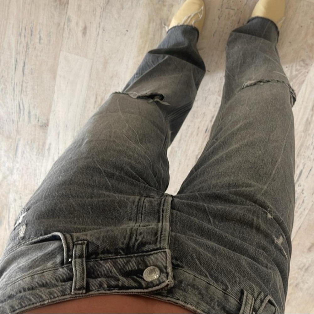We The Free Distressed Gray Men's Jeans